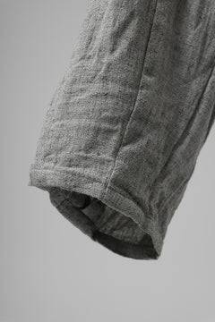 画像をギャラリービューアに読み込む, YUTA MATSUOKA exclusive easy darts pants / dead stock slab linen (light grey)