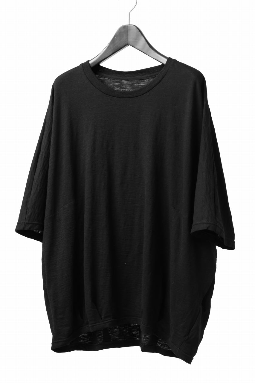 画像をギャラリービューアに読み込む, A.F ARTEFACT DOLMAN BIG TEE / SLAB JERSEY (BLACK)