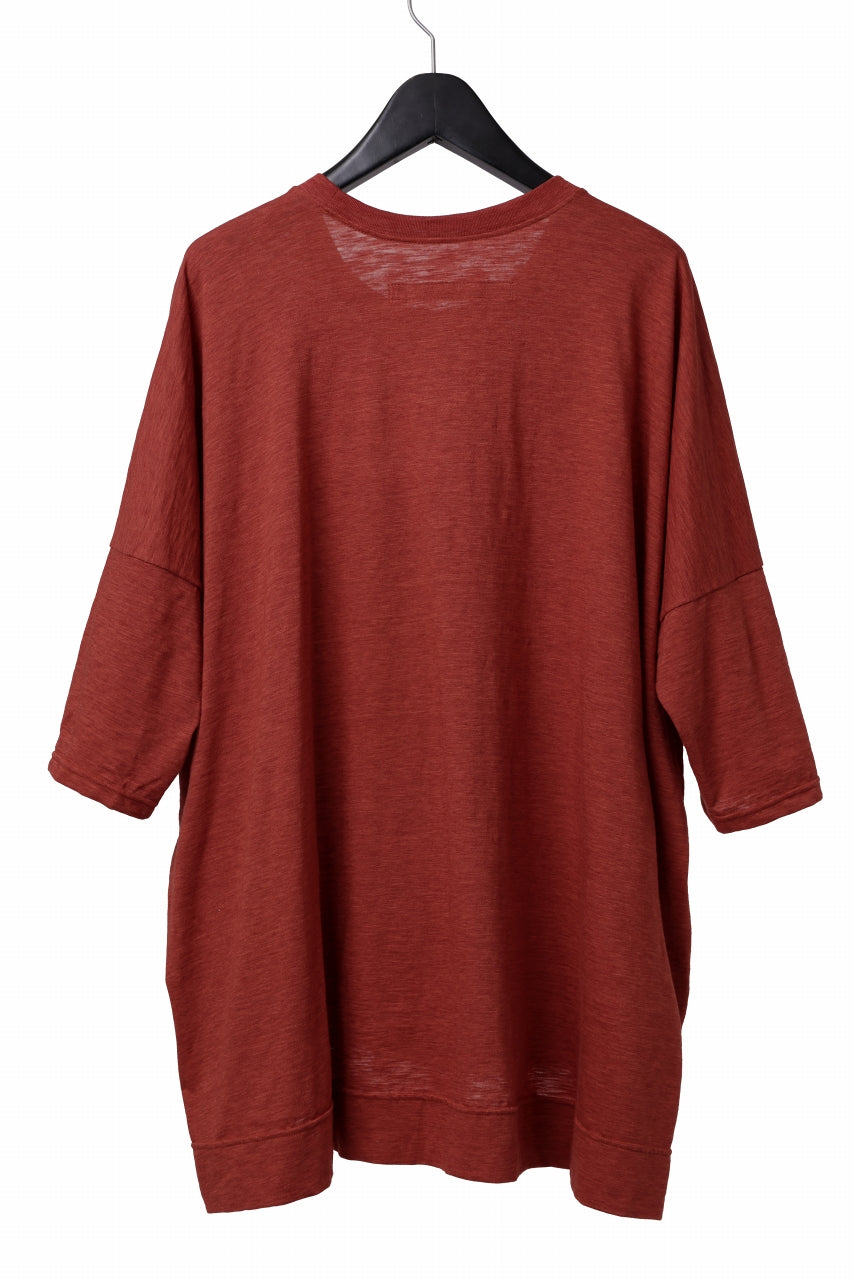 Load image into Gallery viewer, A.F ARTEFACT OVER SIZED DOLMAN TEE / SLAB JERSEY (ORANGE)