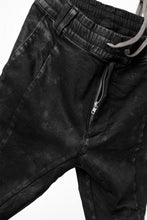 Load image into Gallery viewer, A.F ARTEFACT 3DIMENSION-SKINNY PANTS STRETCH DENIM (COATED BLACK)