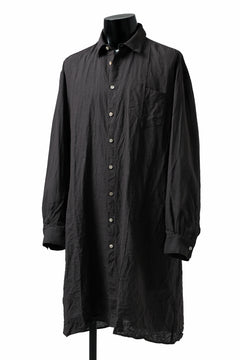 画像をギャラリービューアに読み込む, YUTA MATSUOKA long shirt / dead stock broad linen (brown)