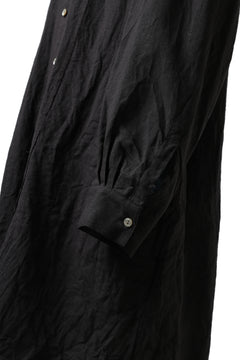 画像をギャラリービューアに読み込む, YUTA MATSUOKA long shirt / dead stock broad linen (brown)