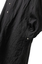 画像をギャラリービューアに読み込む, YUTA MATSUOKA long shirt / dead stock broad linen (brown)