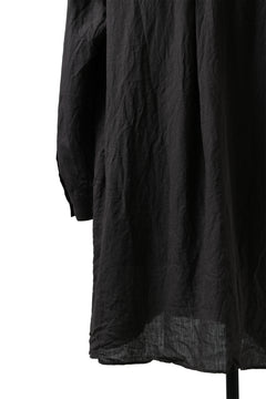 画像をギャラリービューアに読み込む, YUTA MATSUOKA long shirt / dead stock broad linen (brown)