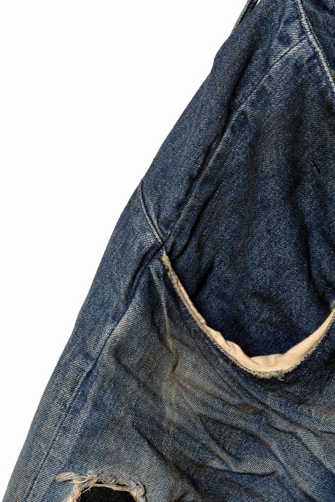 N/07 denim  pant vintage fade / hard craft (LIGHT INDIGO)