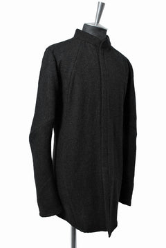 Load image into Gallery viewer, N/07 full　the wool middle shirt &quot;munditiei&quot; (BLACK)