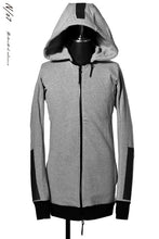 画像をギャラリービューアに読み込む, N/07 RUBBERIZED HOODIE JACKET / HYPER STRETCH SWEAT (GREY)