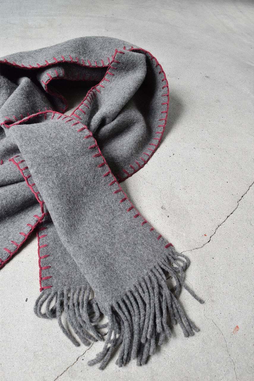 Syouichi Sasa×N/07 BLANKET#03 (GREY×RED)