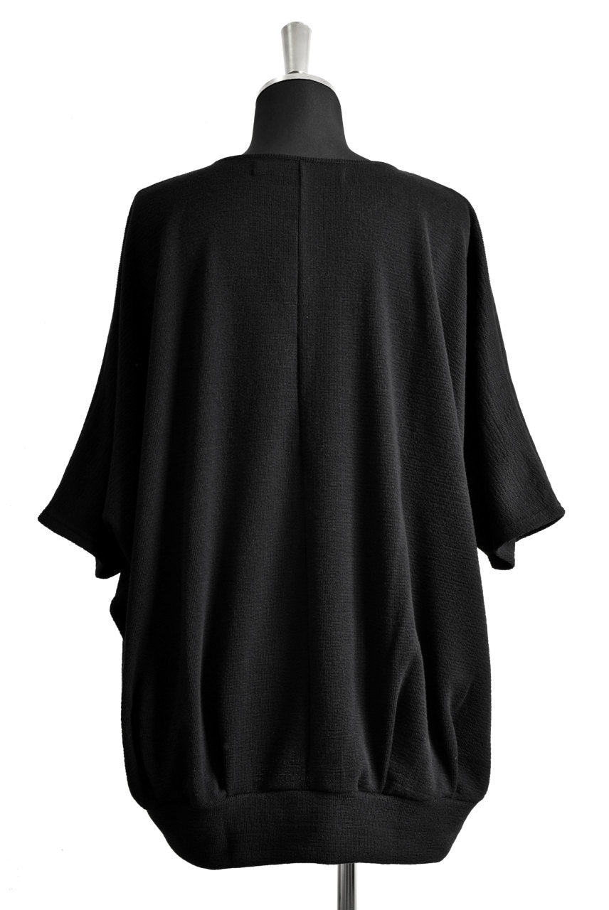 Load image into Gallery viewer, N/07 &quot;MAUSK Detail&quot; OVERFIT DOLMAN T-SHIRT (BLACK)