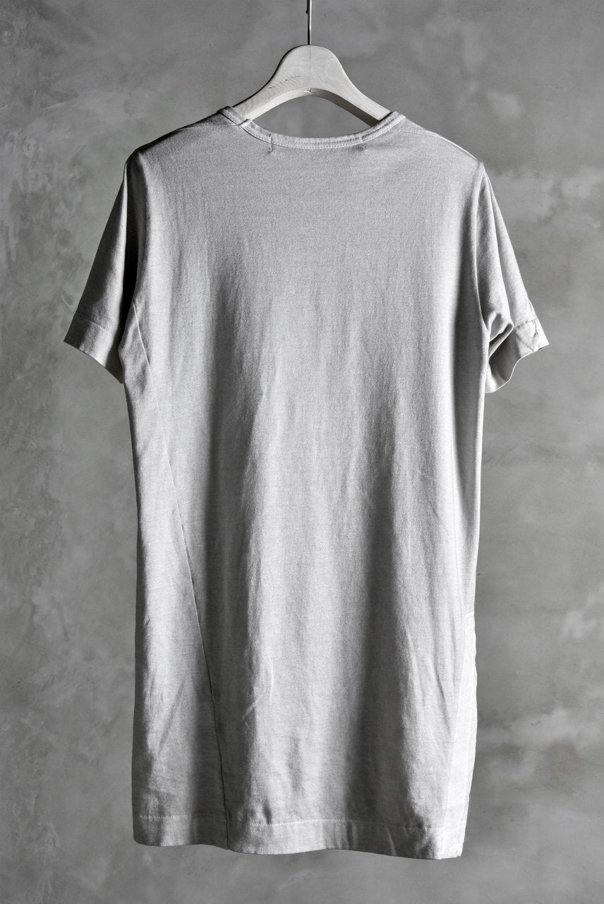Load image into Gallery viewer, N/07 &quot;MAUSK Detail&quot; ASSORTMENT JP-SUMI DYED T-SHIRT (SUMI×WHITE)