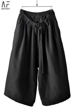 Load image into Gallery viewer, A.F ARTEFACT exclusive DRAWSTRING-HEM WIDE TROUSERS (KATAVIRA)