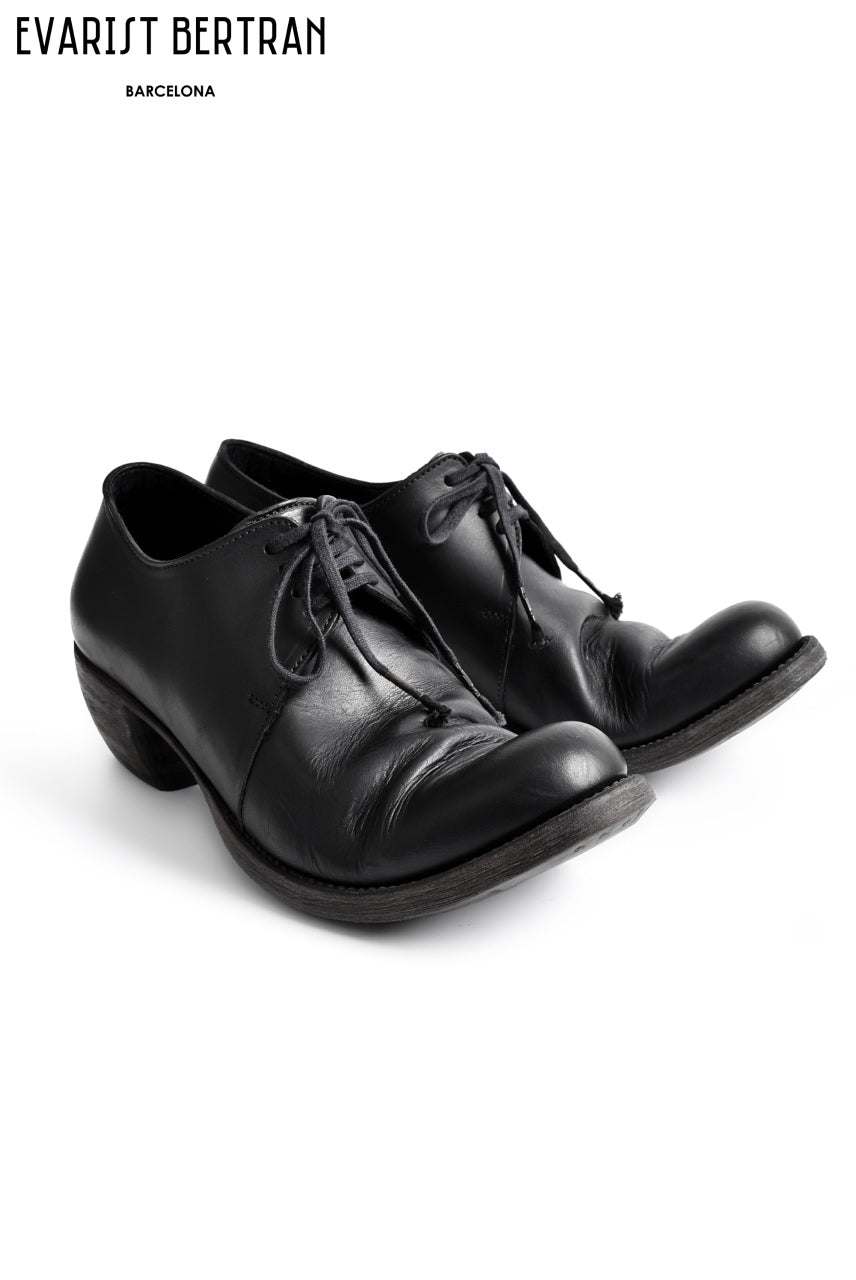 EVARIST BERTRAN EB2T Derby Shoes with Up Heel (BLACK)