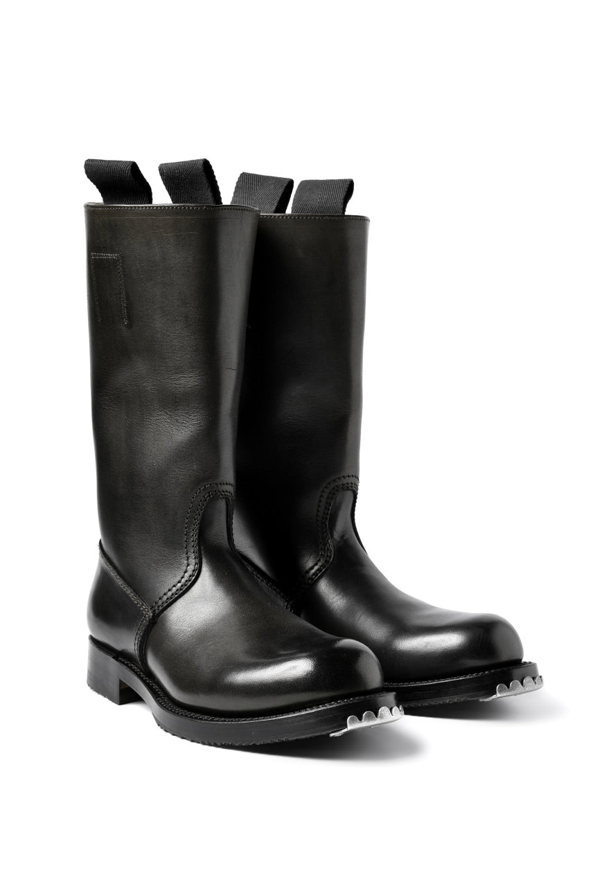 sus-sous jack boots / TEMPESTI *hand dyed (BLACK BROWN)