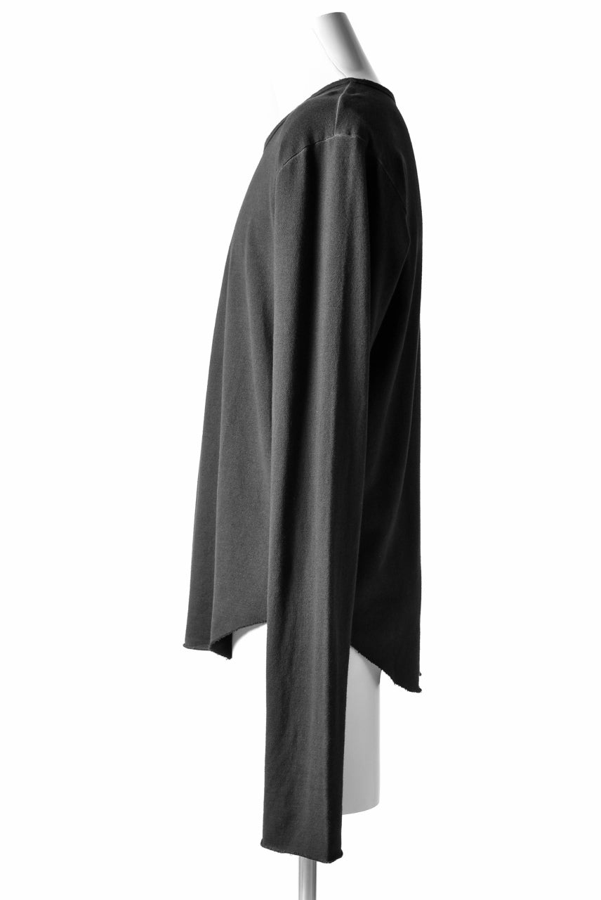 Load image into Gallery viewer, RUNDHOLZ DIP LIGHT SWEAT LONG SLEEVE CUT SEWN (CARBON)