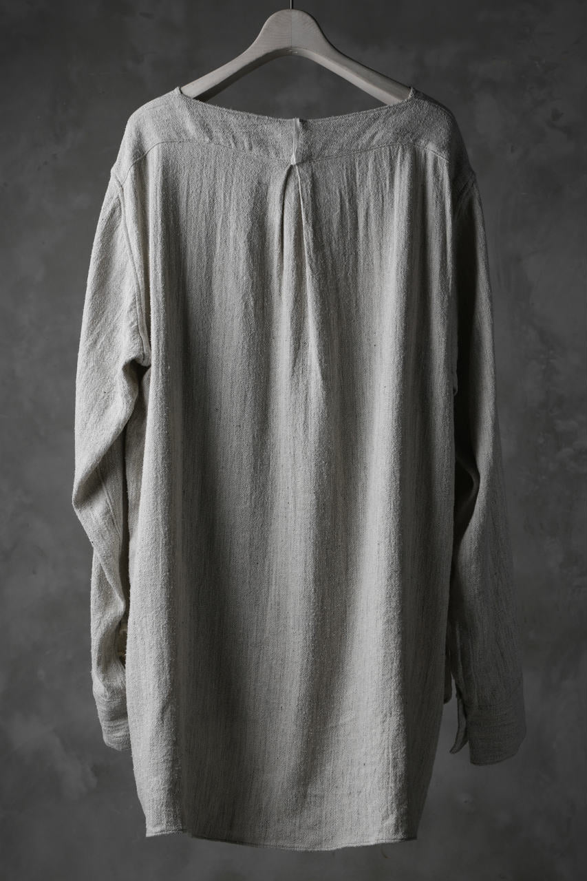 sus-sous shirt pullover / S55/L45 Herringbone (ICE GREY)