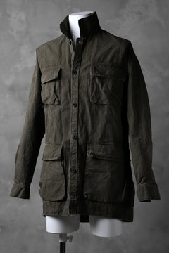 Load image into Gallery viewer, A.F ARTEFACT MILITARY COVER ALL SHIRT-JKT (KHAKI BEIGE)