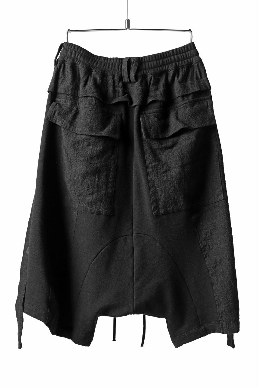 A.F ARTEFACT SWITCHING SHORTS / COMBI FABRICS (BLACK)