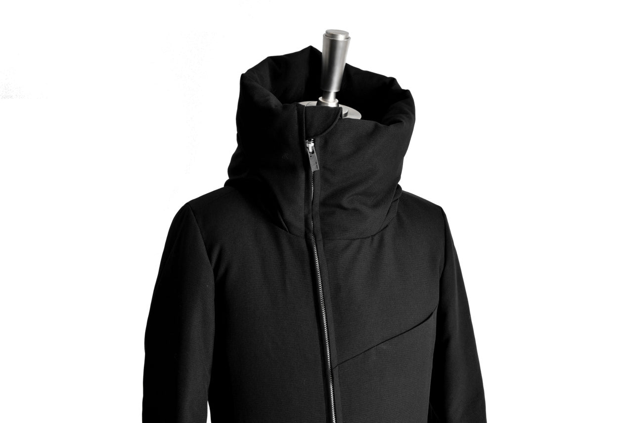 N/07 Mods Down Coat / Mixture Canvas (BLACK)