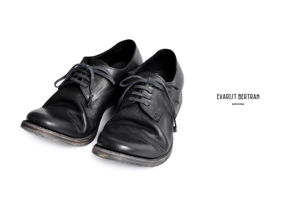 画像をギャラリービューアに読み込む, EVARIST BERTRAN  EB1 Derby Shoes (BLACK)