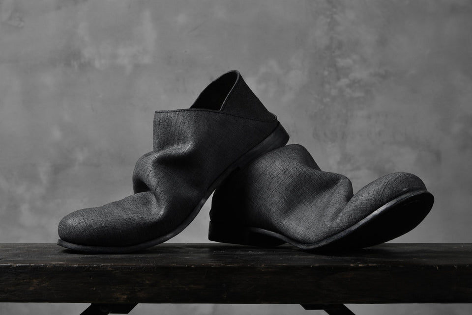 Load image into Gallery viewer, Portaille exclusive Babouche Slipon Shoes (BABELE by TEMPESTI / NERO)