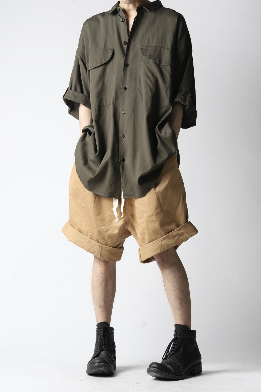 KLASICA GERALD-cc LOW CROTCH SHORTS / DRY CHINO CLOTH (BEIGE)