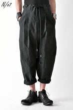 画像をギャラリービューアに読み込む, N/07 exclusive Three Dimensional Wide Pants Tuck/Dart Detail #2 (DOUBLE BLACK)