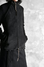 画像をギャラリービューアに読み込む, N/07 Rawcut Track Jacket / WARM Fleece Tech (BLACK)