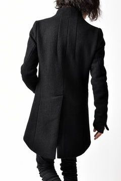 画像をギャラリービューアに読み込む, N/07 exclusive Padded Middle Coat / Wool Double-weave (DOUBLE BLACK)