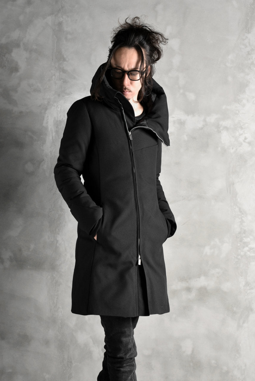 N/07 Mods Down Coat / Mixture Canvas (BLACK)