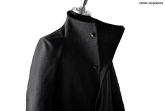 Load image into Gallery viewer, CEDRIC JACQUEMYN STRAIGHT LONG COAT BLACK)