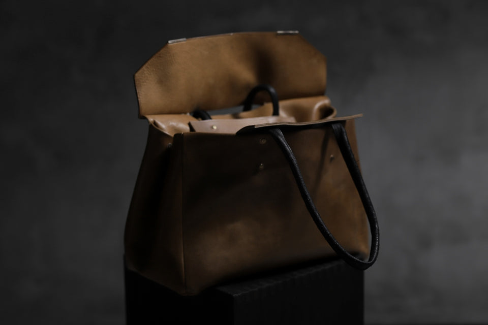 画像をギャラリービューアに読み込む, ierib exclusive bark bag #40 / raw shell cordovan (NATURAL)