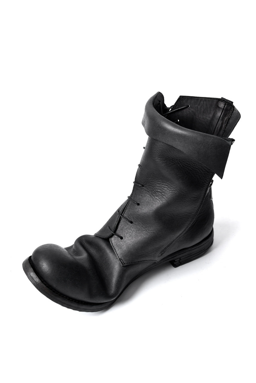 prtl x 4R4s exclusive Twisted Lace Boots / PUEBLO by Badalassi Carlo "No4-4" (BLACK)