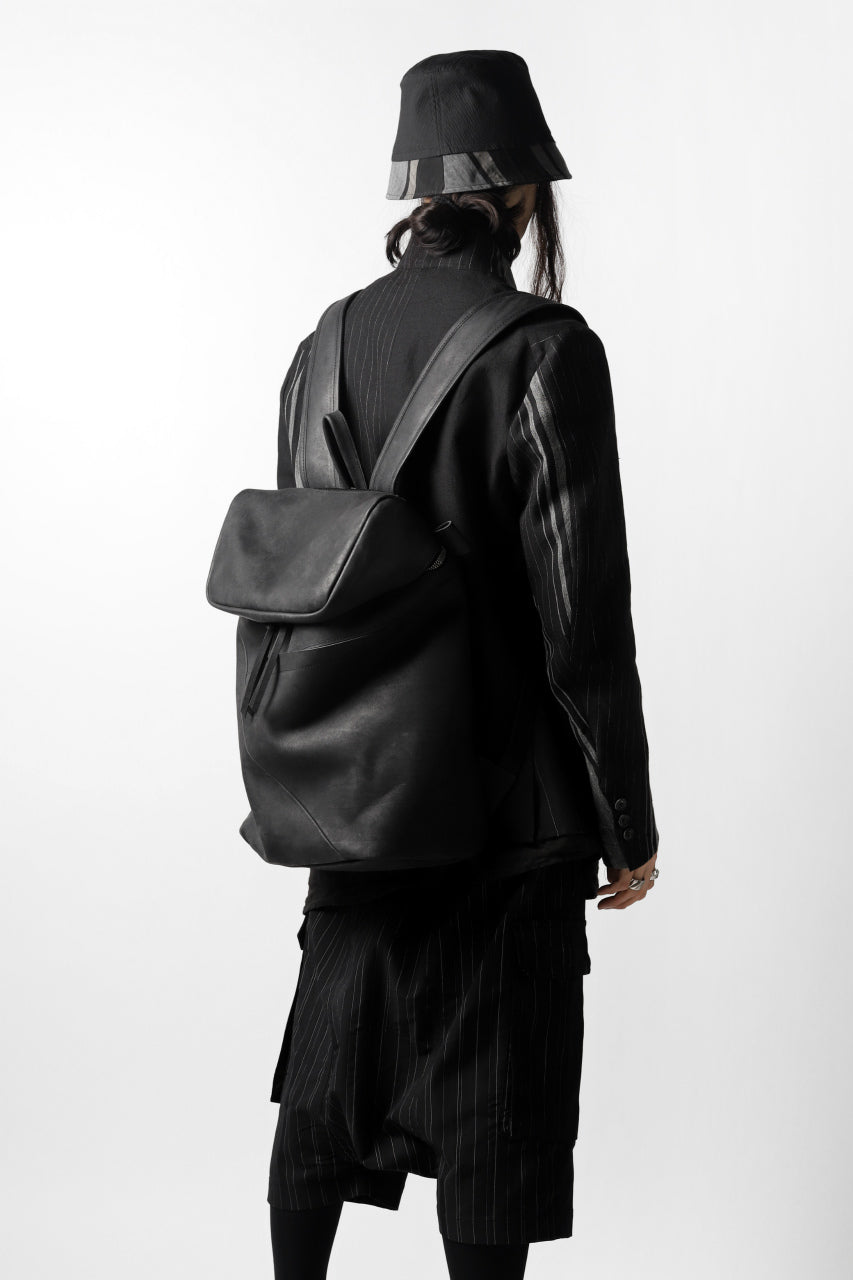 画像をギャラリービューアに読み込む, Portaille &quot;Atelier Made&quot; exclusive BACKPACK / PUEBLO by Badalassi Carlo (BLACK)