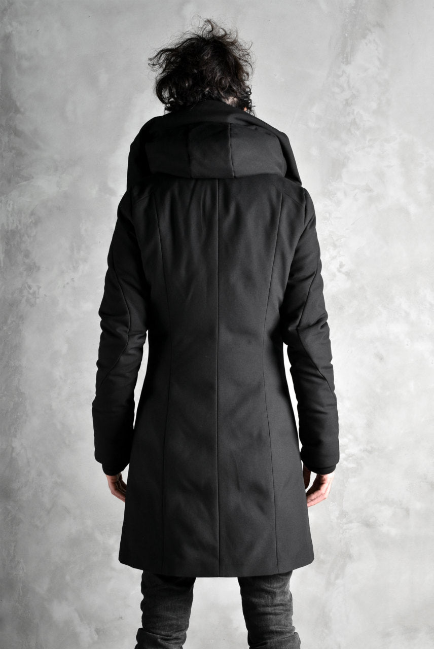 N/07 Mods Down Coat / Mixture Canvas (BLACK)