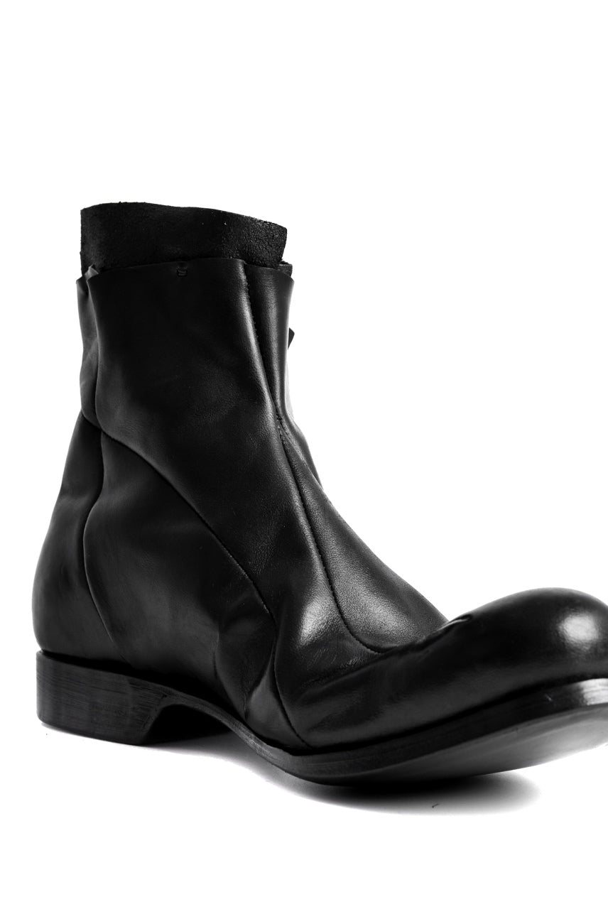 LEON EMANUEL BLANCK x Dimissianos & Miller DISTORTION ANKLE BOOTS / GUIDI HORSE OILED (BLACK)