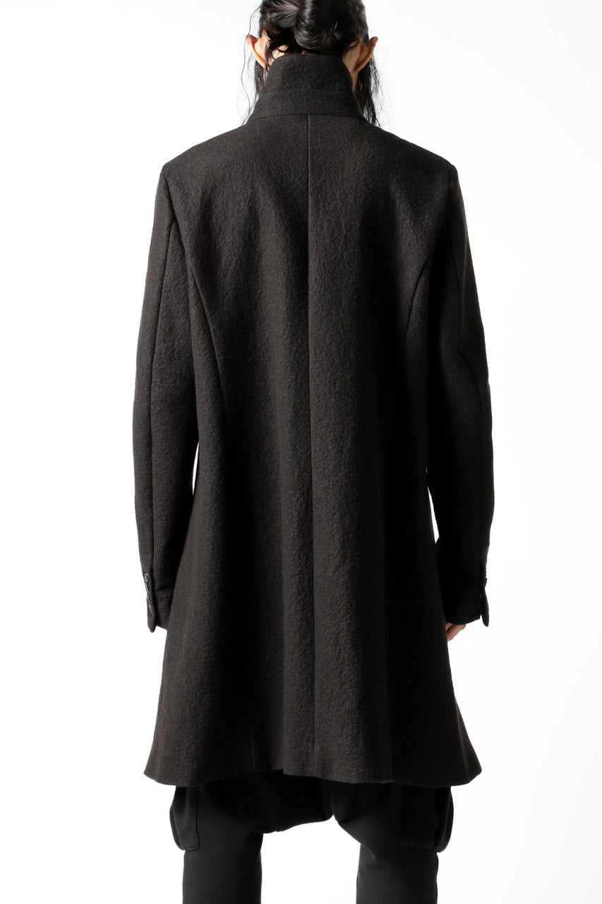 画像をギャラリービューアに読み込む, RUNDHOLZ A LINE CHESTERFIELD COAT / FULLING WOOL