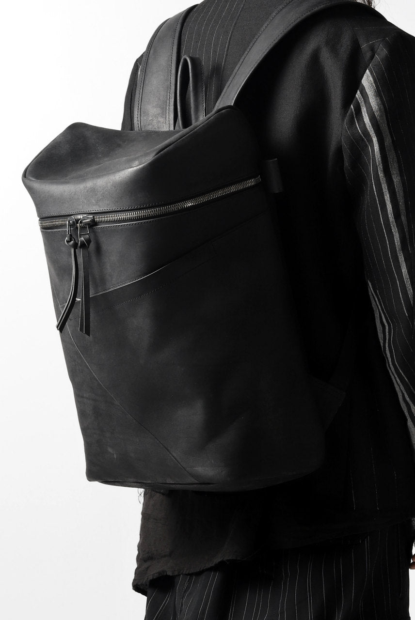 画像をギャラリービューアに読み込む, Portaille &quot;Atelier Made&quot; exclusive BACKPACK / PUEBLO by Badalassi Carlo (BLACK)