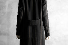 Load image into Gallery viewer, Aleksandr Manamis Double Breasted Stripe Coat