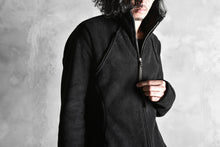 画像をギャラリービューアに読み込む, N/07 Rawcut Track Jacket / WARM Fleece Tech (BLACK)