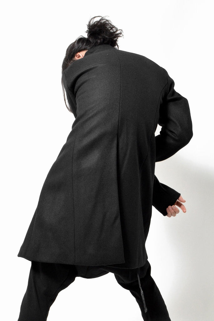 画像をギャラリービューアに読み込む, N/07 premium woolyarn cashmere coat (BLACK)