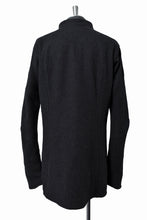 Load image into Gallery viewer, N/07 full　the wool middle shirt &quot;munditiei&quot; (BLACK)