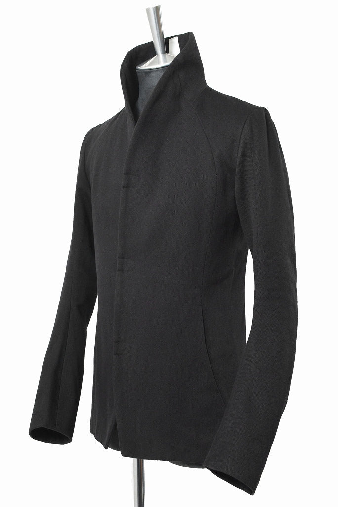 N/07 "tres dimensiva" [cotton/twill | collar aristocracy jacket] (BLACK)
