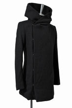 画像をギャラリービューアに読み込む, N/07 &quot;tukang sulap&quot; [wool filling | Thinsulate Hi-Loft hooded coat] (BLACK)