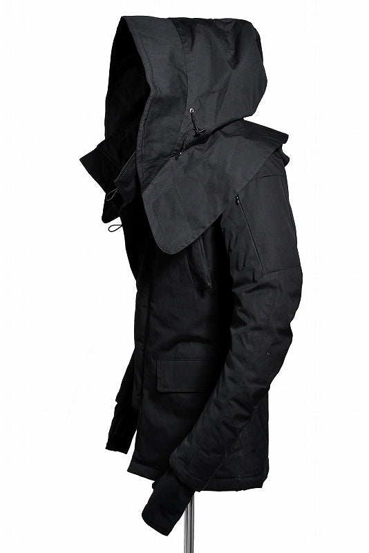 Load image into Gallery viewer, N/07 ARMY JACKET N-3B / SUPIMA WEATHER CLOTH * 3M™Thinsulate HI-LOFT (BLACK)