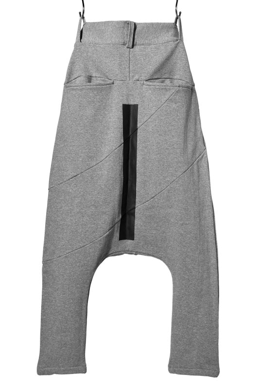 Load image into Gallery viewer, N/07 RUBBERIZED SARROUEL PANT / HYPER STRETCH SWEAT (GREY)
