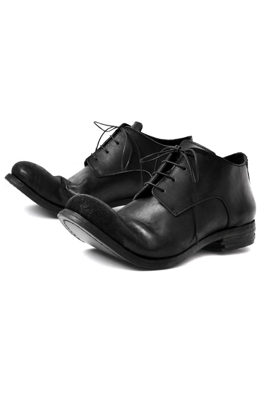 Load image into Gallery viewer, prtl x 4R4s exclusive derby shoes / Cordovan Full grain &quot;No3-5&quot; (BLACK)