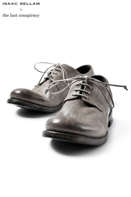 ISAAC SELLAM EXPERIENCE x the last conspiracy FABRICE DERBY SHOES (GRIS)