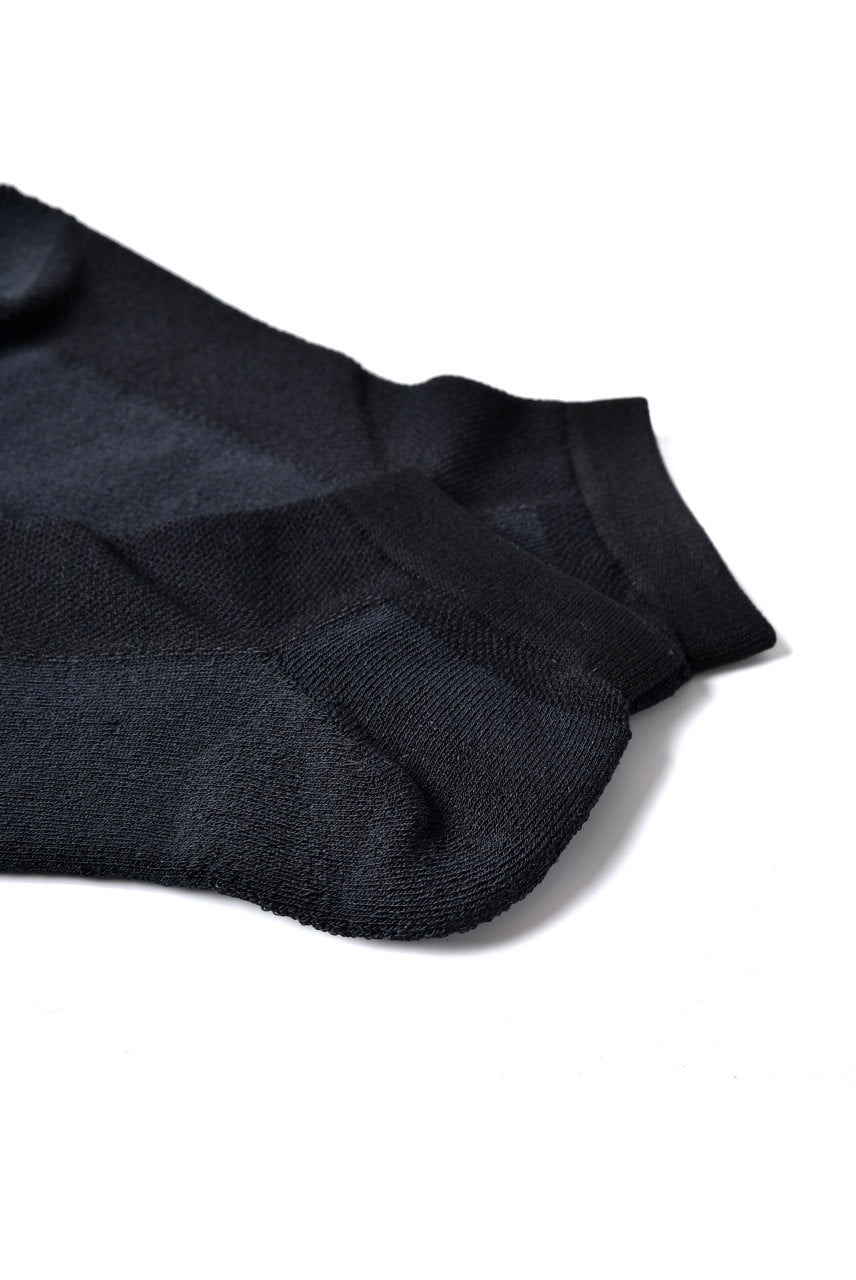 Load image into Gallery viewer, ZERO Silk&amp;Japanesepaper Deodorize Sneaker Socks - Navy x Black