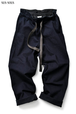 sus-sous HM trousers with zukku (INDIGO)