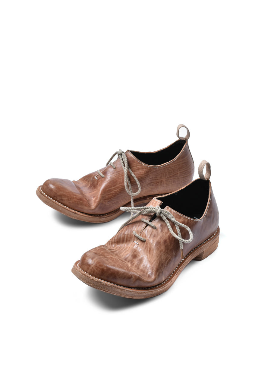 ierib tecta whole cut derby shoes / waxy JP culatta (NATURAL)